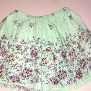 Floral skirt